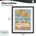 thumbnail image 4 of Stupell Industries Eclectic California Road Trip Black Framed Print Under Glass, 13 x 16, by Hillary Holt, 4 of 8