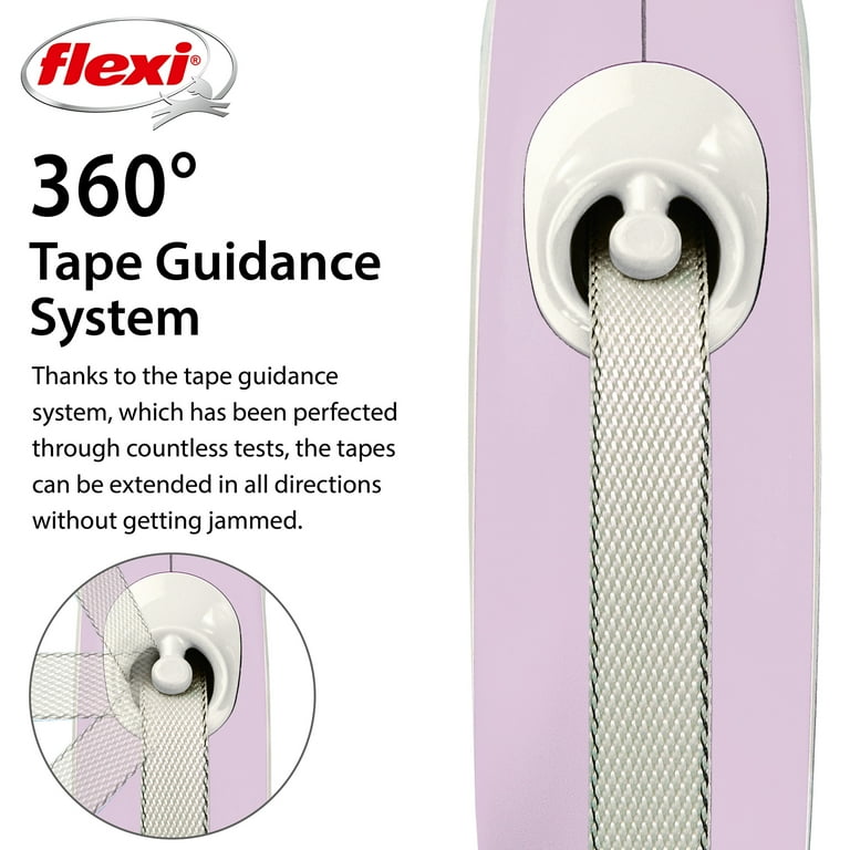 Flexi New Comfort Medium Tape Retractable Dog Leash 16 ft For