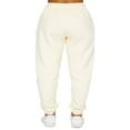 thumbnail image 4 of Women Sweatshirt Set Long Sleeve Crew Neck Hoodie Sweatpants Set Solid Activewear Set, 4 of 5