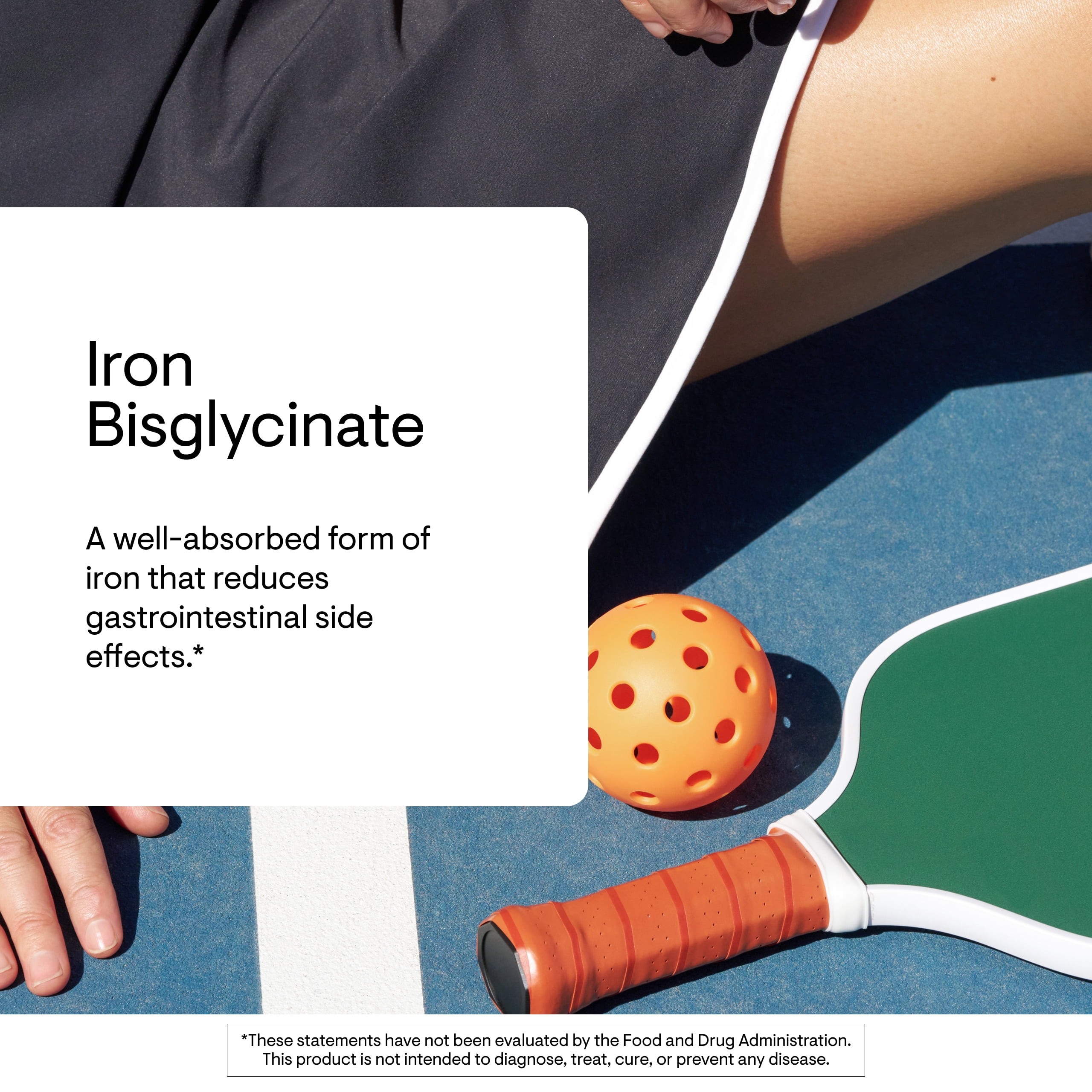 THORNE - Iron Bisglycinate - 25 mg Iron Supplement for Enhanced Absorption Without Gastrointestinal Side Effects* - NSF Certified for Sport - Gluten-Free - 60 Capsules
