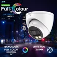 thumbnail image 2 of Dahua Cámara Domo HDW1509TNA LED Full Color Resolución de 5MP Lente de 3.6 mm Ángulo de visión 83 Leds para 40 Metros Protección IP67 Micrófono Blanca, 2 of 5