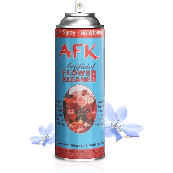 Silk Flowers and Plants Aerosol Cleaner Spray - Artificial Plant Cleaner & Leaf Shine Spray for Indoor Plants - No Wiping Needed
