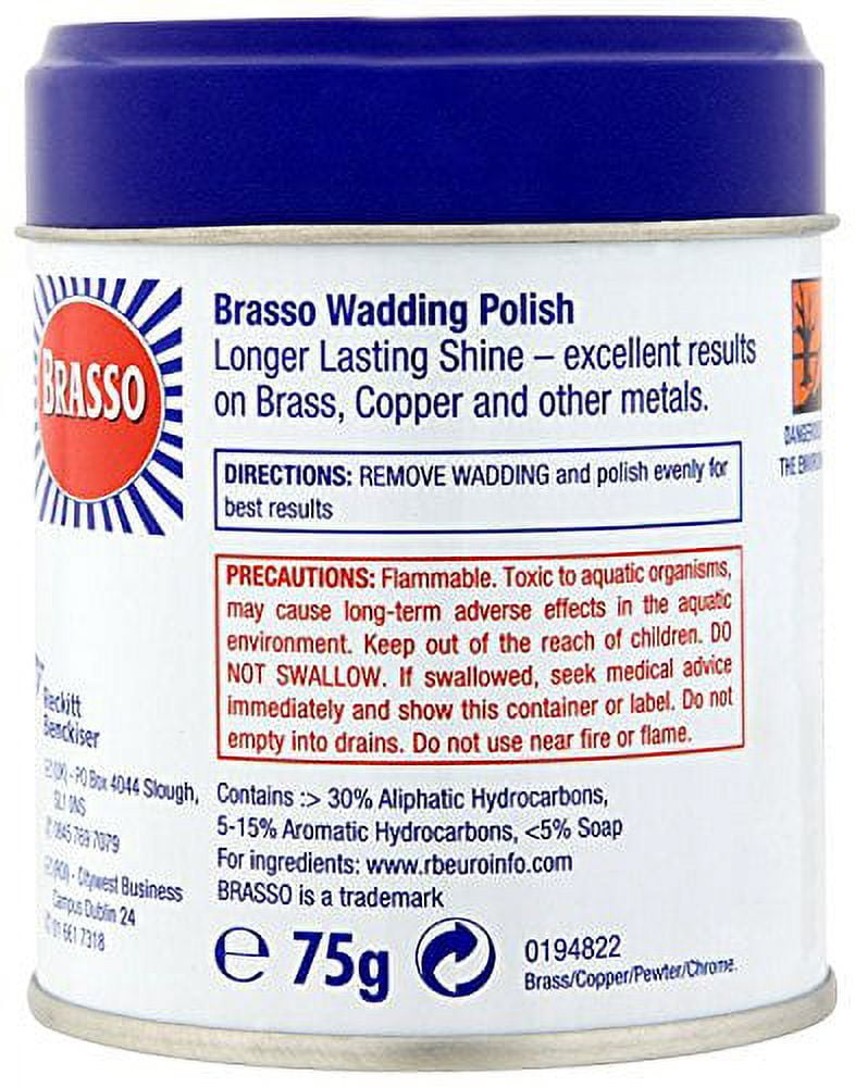 Brasso Metal Polish Wadding 75g