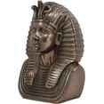 thumbnail image 2 of Ebros Egyptian Pharaoh King Tut and Queen Nefertiti Bust Set of Two Figurine, 2 of 7