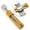 Gold, variant on Watch Link Remover Tool Kit Strap Adjuster Watch Band Pin Removal Tool with 3 Spare Pins for Watch Repair
