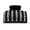 Black, variant on Elegant Rhinestone Hair Claw Clip for Girls and Women