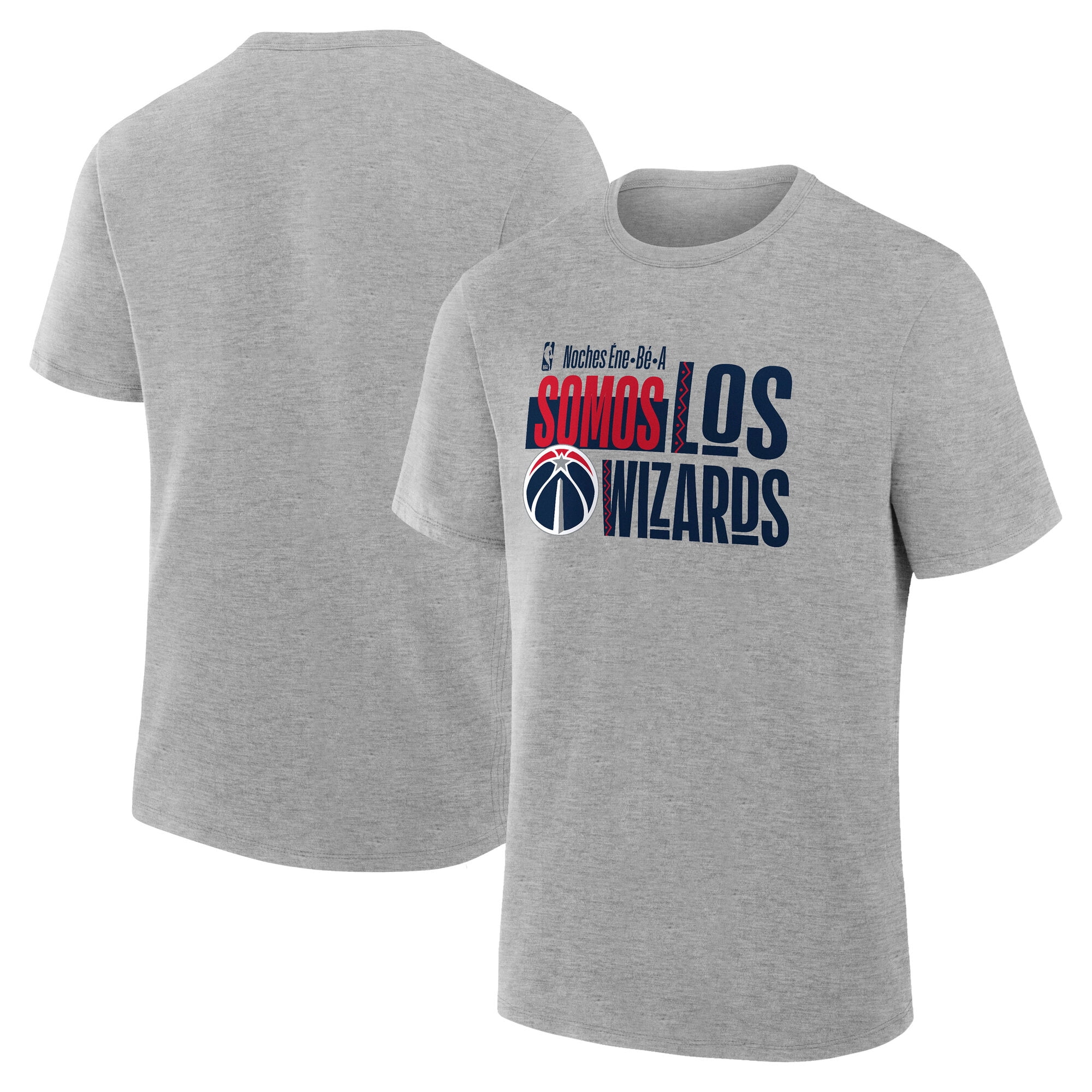 Men's Gray Washington Wizards Noches Training T-Shirt