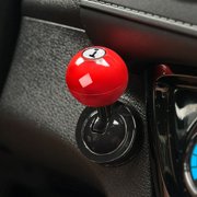 Car Ignition Starter Lever Decoration Onekey Start Button Cover Universally