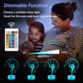 thumbnail image 4 of Luz nocturna OkiyID Artistic Gymnasia 3D con control remoto de 16 colores, 4 of 6