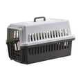 thumbnail image 4 of Portable Dog Travel Kennel Handbag Crate Carry Nests Cage Transport Box Hard Sided Pet Carrier for Cats Small Medium Dog Kitten Trips Outdoor Light Coffee, 4 of 10