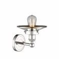 thumbnail image 2 of 616-1W-PN-M1-PN Innovations Lighting Railroad - 1 Light Wall Sconce In Modern Style-8 Inches Tall and 8 Inches Wide, 2 of 2