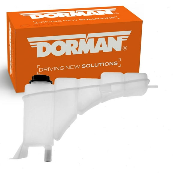 Dorman Front Engine Coolant Reservoir compatible with Ford F-350 Super Duty 5.4L 6.8L 7.3L V10 V8 1999-2004