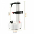 thumbnail image 7 of BPPEG Electric Fruit Automatic Peeler Multifunctional Creative Potato Peeler for Removing Fruit and Vegetable Peels, 7 of 7