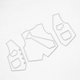 thumbnail image 1 of Kit de plantillas de troqueles de corte y relieve de acero metálico para álbumes de recortes, tarjetas de papel y manualidades., 1 of 5