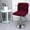 Red, variant on Bar Chairs cover Removable Washable Stool Protectors Short Back cover dirty for Dinning Room Hotel Office Light Grey