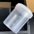 thumbnail image 1 of Lefu 10PCS Measuring Cup With Lid Transparent Plastic Graduated Measuring Cup, 1 of 7
