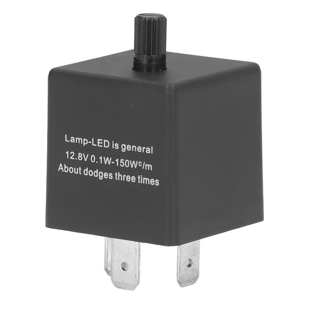 Relé de flash para automóvil, Relé de intermitencia LED ajustable Relé de intermitencia LED ajustable Relé Tecnología avanzada NikouMX herramienta