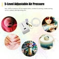 thumbnail image 4 of Mistaha Multi-functional Airbrush Kit with Compressor Handheld Air Brush Set Dual-Action 5-level Adjustable Pressure Max.25PSI, 4 of 8