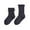 Grey, variant on AWZXDE Kids Socks Cute with Lace Trim Casual Girl Style Solid Color Comfortable Soft for Spring and Autumn - Ideal for Babies Black