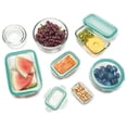thumbnail image 2 of OXO Good Grips Contenant Rectangulaire en Verre à Joint Intelligent de 3,5 Tasses, 2 of 6