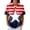 #02 Navy, variant on Usa Flag 250 Years Of Freedom Shirts for Women United States Stars and Stripes Print Button Down V-Neck Polo Shirts Independence Day Classic Fit Stretchy Daily Summer Tees,3XL,#02 Red