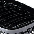 thumbnail image 5 of Astra Depot Glossy Black Dual Slats Kidney Grille Fit 1992-1996 BMW E36 316i 318i 320i 325i 328i M3 Pre-LCI, 5 of 7