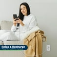thumbnail image 4 of TOPGREENER USB Outlet, Type C & Type A USB Wall Outlet, 15 Amp Tamper Resistant Receptacle Plug, Charging Power Outlet with USB Ports, Wall Plate Inc, 4 of 7