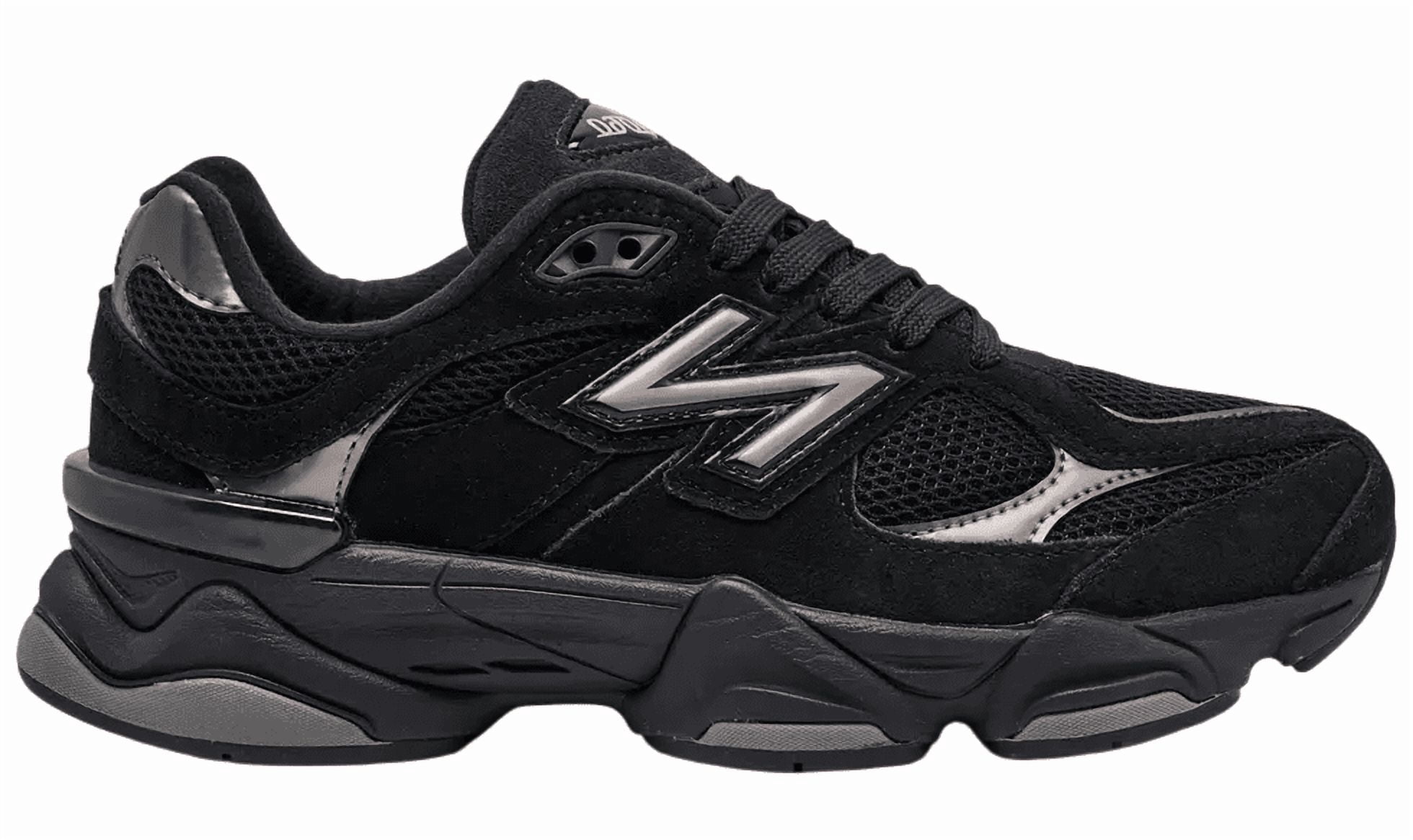 New Balance 9060 Triple Black (GS) - Walmart.com