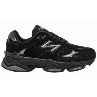 New Balance 9060 Triple Black (GS) - Walmart.com