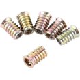 thumbnail image 3 of Pack of 20pcs M8 Zinc Alloy Threaded Hex Nut, Zinc Alloy Insert Nuts Assortment (M8*15mm), 3 of 4