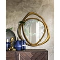 thumbnail image 2 of Renwil Modern Glamour Goldie Decorative Mirror in Gold Leaf, 2 of 4