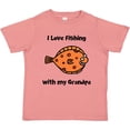 thumbnail image 3 of Inktastic Fishing with Grandpa Boys or Girls Toddler T-Shirt, 3 of 5