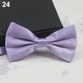 thumbnail image 7 of Kripyery New Arrival Men's Fashion Plain Bowtie Polyester Pre Tied Wedding Bow Tie Suits Tie, 7 of 7