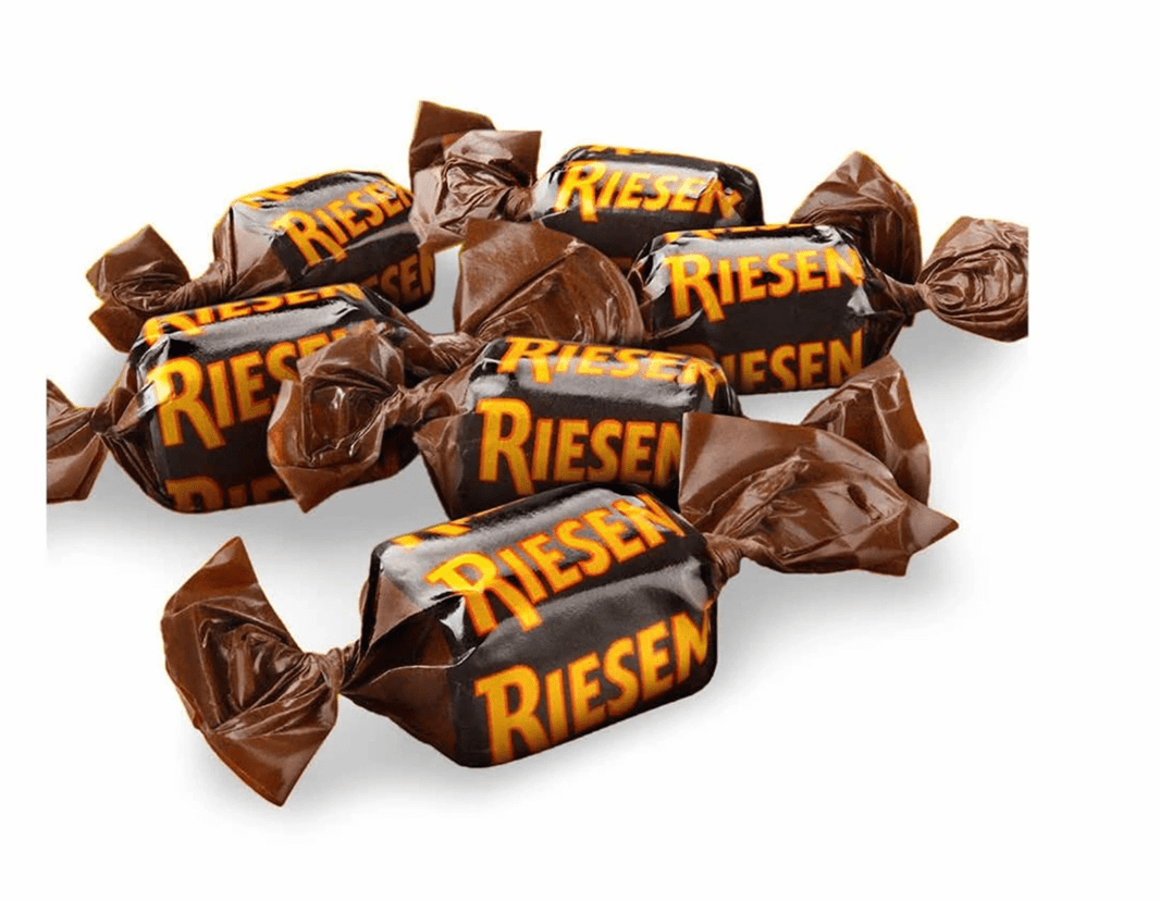 RIESEN Chewy Caramel Covered in Rich European Chocolate Bulk Candy (2 Pounds)