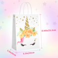 thumbnail image 5 of Mocoosy 18 PCS Party Favor Bags for Girls Birthday Party Supplies, Reusable Paper Gift Bags for Kids, Goodie Candy Treat Bags with Handles for Unisex Birthday Baby Shower Decorations, 5 of 6