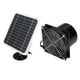 thumbnail image 5 of Extractor De Energía Solar, Ventilador De Ventilación Solar Ecológico, Silicio Monocristalino 50W 12V Para Casa De Mascotas, 5 of 7