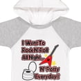 thumbnail image 4 of Inktastic I Want to Rock N' Roll N' Potty Everyday Boys or Girls Baby Bodysuit, 4 of 5