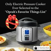 Yedi Houseware 9 in 1 6 Quart Stainless Steel Multi Pressure Cooker, Silver