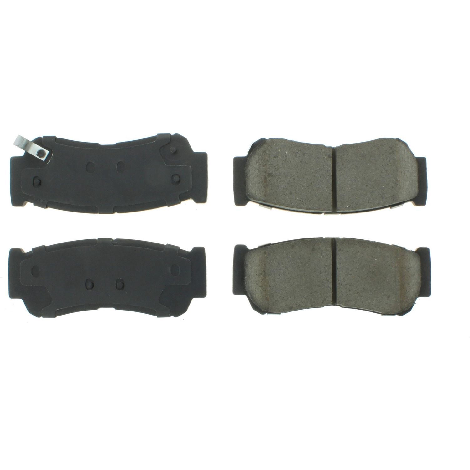 C-TEK SEMI-METALLIC BRAKE PADS WITH SHIMS