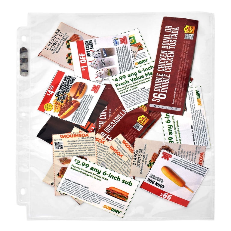 Ultra PRO Platinum 6-Pocket Tall Card Pages – 100 Sheets, Top Loading, Acid-Free, Fits 63x133mm