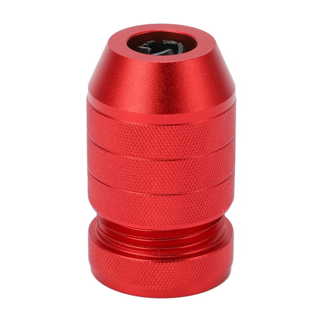 Collier d'Arrêt de Perçage, Collier d'Arrêt de Perçage Rouge Antidérapant et Réglable pour le Travail du Bois pour Forets de 0,24 à 0,43 Po