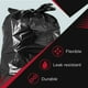 thumbnail image 2 of 100 bolsas de basura, bolsas de basura grandes y resistentes de color negro (32 x 52 cm), 2 of 5