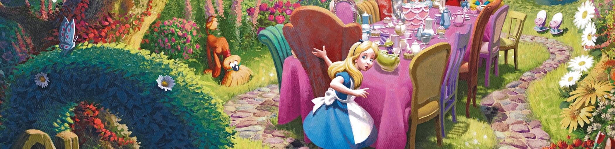 Ceaco - Disney - Mad Hatter Tea Party - 750 Piece Interlocking Jigsaw Puzzle