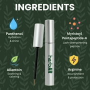 Herbiar Eyelash Growth Serum 10g, Strengthening & Nourishing Formula for Fuller, Healthier Lashes Brows
