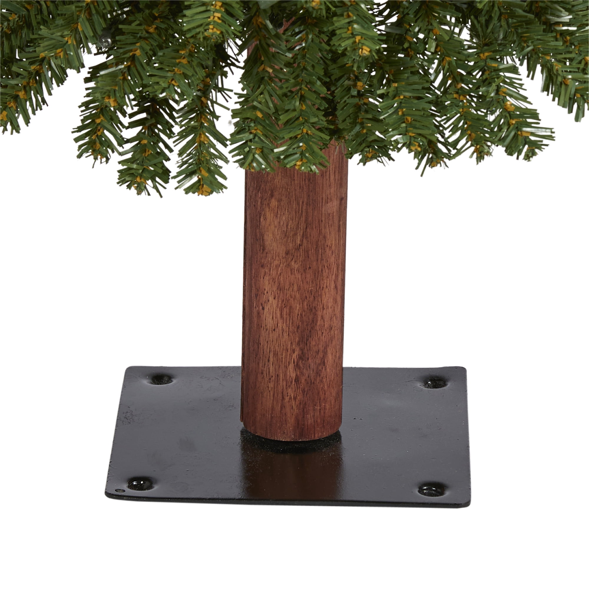 Nearly Natural 3' Grand Alpine Artificial Christmas Tree with 50 Clear Lights