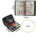 thumbnail image 2 of Portable All Scenario Embroidery Stitch Book,2026 New All-In-One Cross Stitch Books Sewing Machine Journal Kit,DIY Handmade Friendly with 106 Different Stitches Guide for Beginners and Enthusiast, 2 of 6