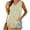 Yellow, variant on Vivianyo HD Trendy Women's Sleeveless Tank Tops Womens Print Tank Tops V-Neck Basic Casual Flowy Summer Sleeveless T-Shirt