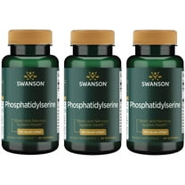 Swanson Phosphatidylserine 100 mg 90 Sgels 3 Pack