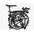 thumbnail image 3 of Brompton P Line Vélo Pliant Superlight 4 Vitesses - Moyen (Noir Minuit), 3 of 4