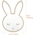 thumbnail image 4 of Autocollant Mural Miroir, Autocollant Miroir Décoratif pour Chambres d'Enfants, Divers Modèles (Rabbit), 4 of 9